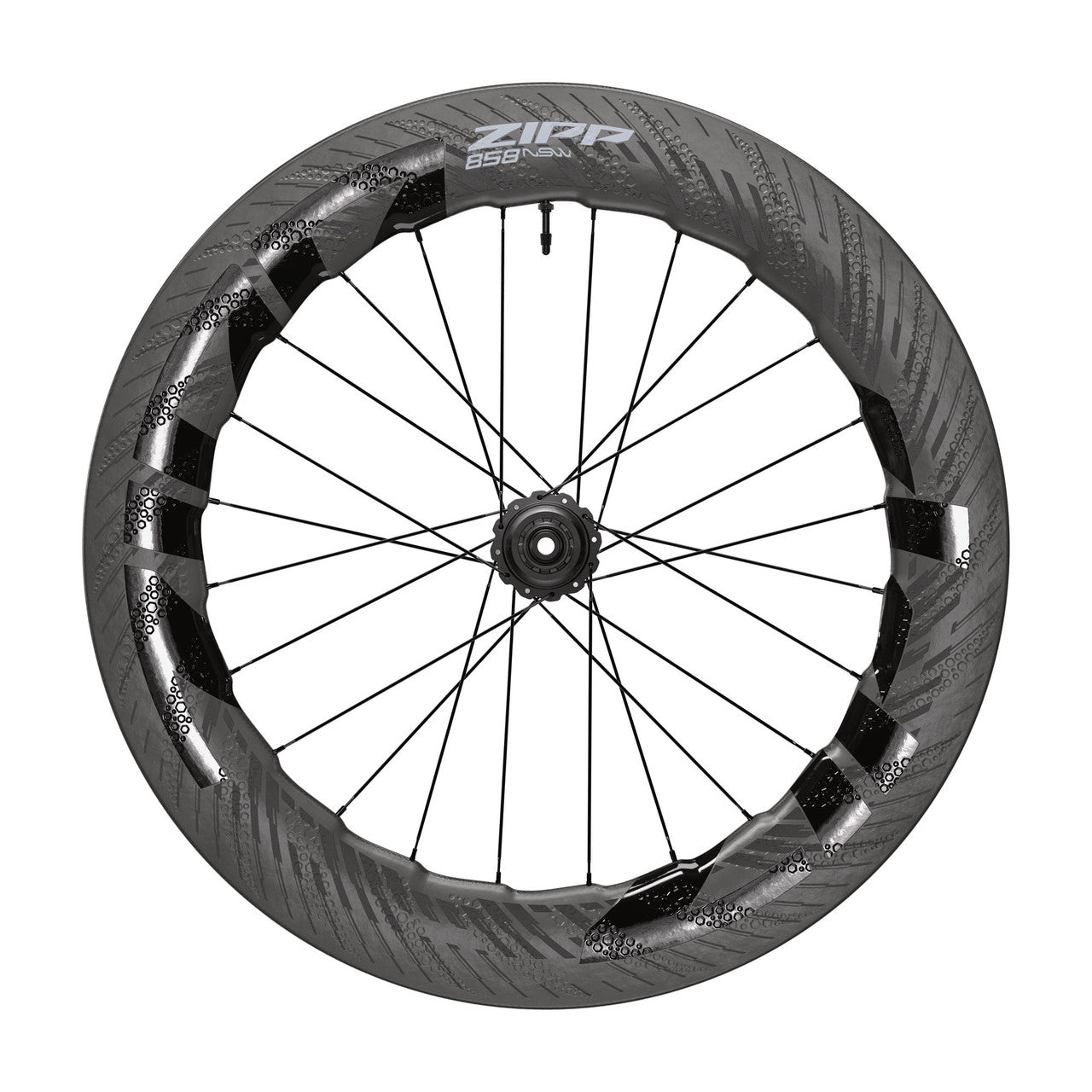 Paar ZIPP 858 NSW DISC Tubeless Ready wielen (Center Lock)