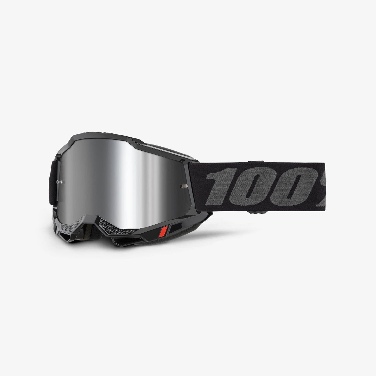 Masker 100% ACCURI 2 Zwart Silver Mirror Scherm