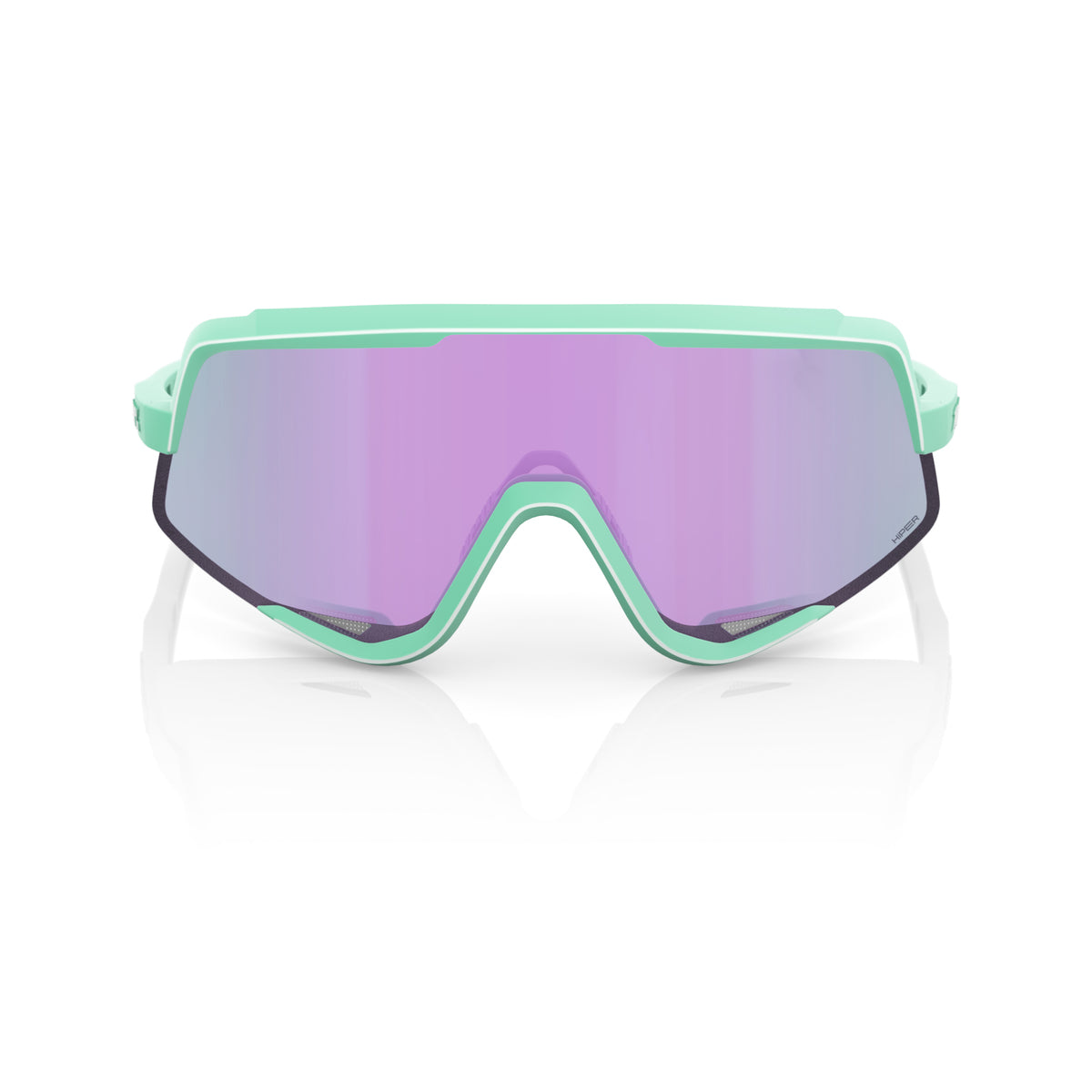 Bril 100% GLENDALE Soft Tact Mintgroen Hiper Spiegel Lavendel