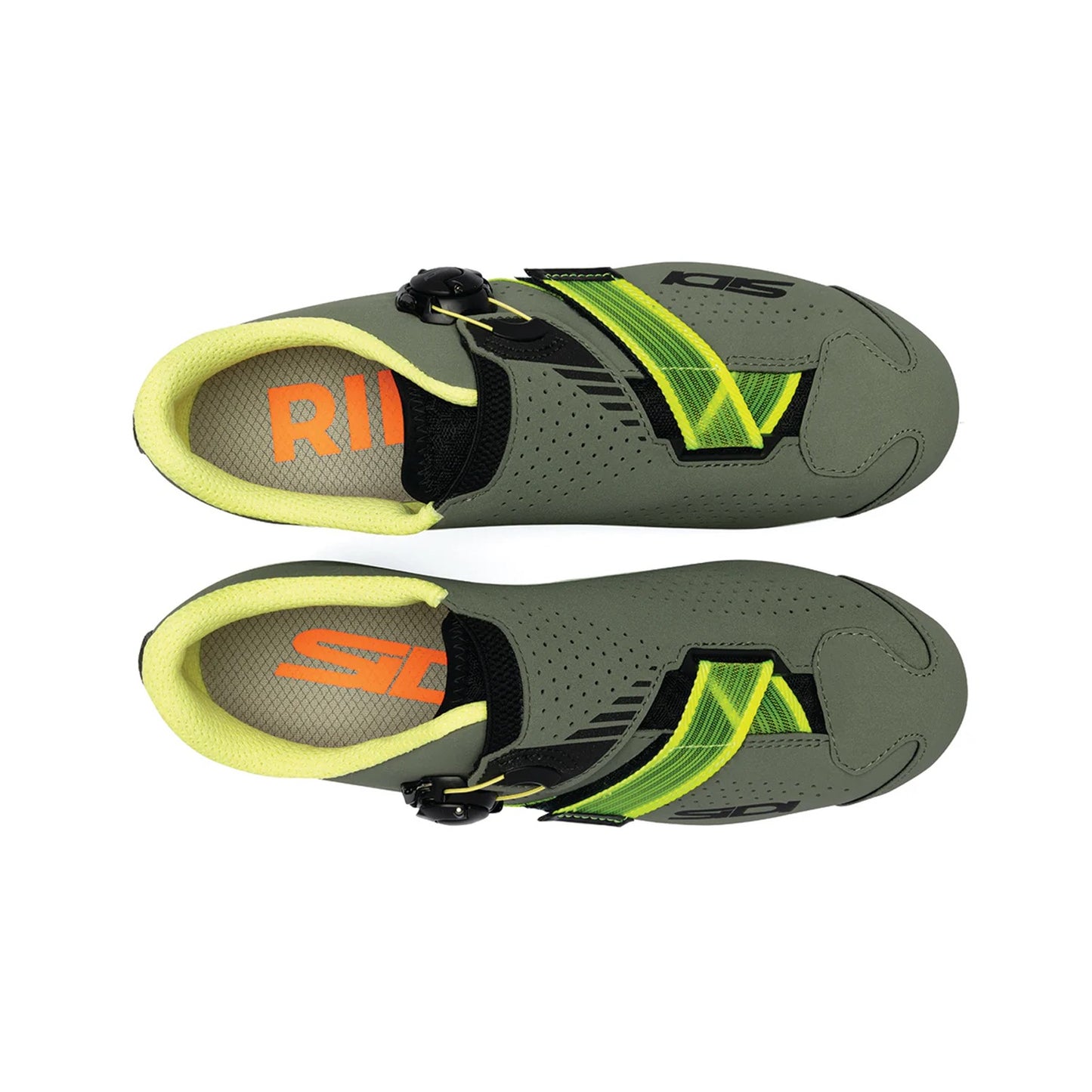 SIDI AERTIS MTB Schoenen Militair Groen/Geel