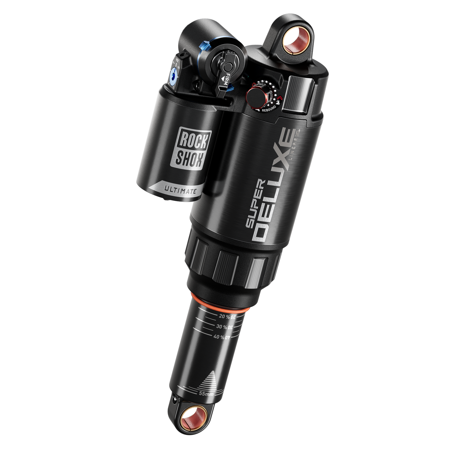 パーツ RockShox Pilot SL ROCKSHOX SUPER DELUXE ULTIMATE RC2T LINEAR XL D1 schokdemper voor