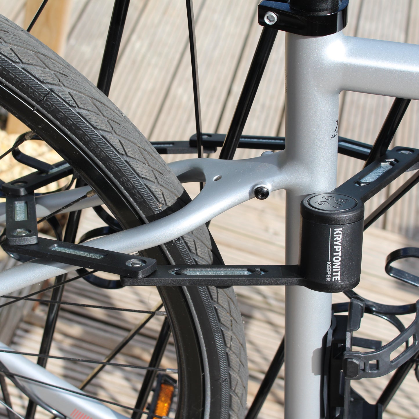 Inklapbaar knikdiefstalslot KRYPTONITE KEEPER MINI FOLDING