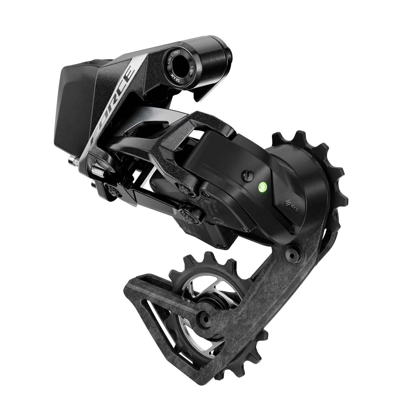 SRAM FORCE AXS E1 2x12V Max 36D Achterderailleur (zonder batterij)