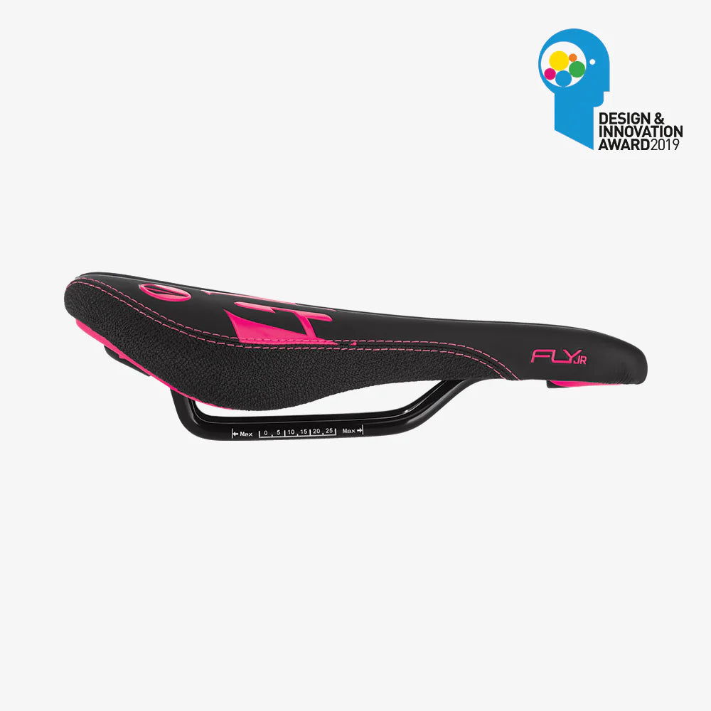 SDG FLY Junior Zadel Zwart/Roze