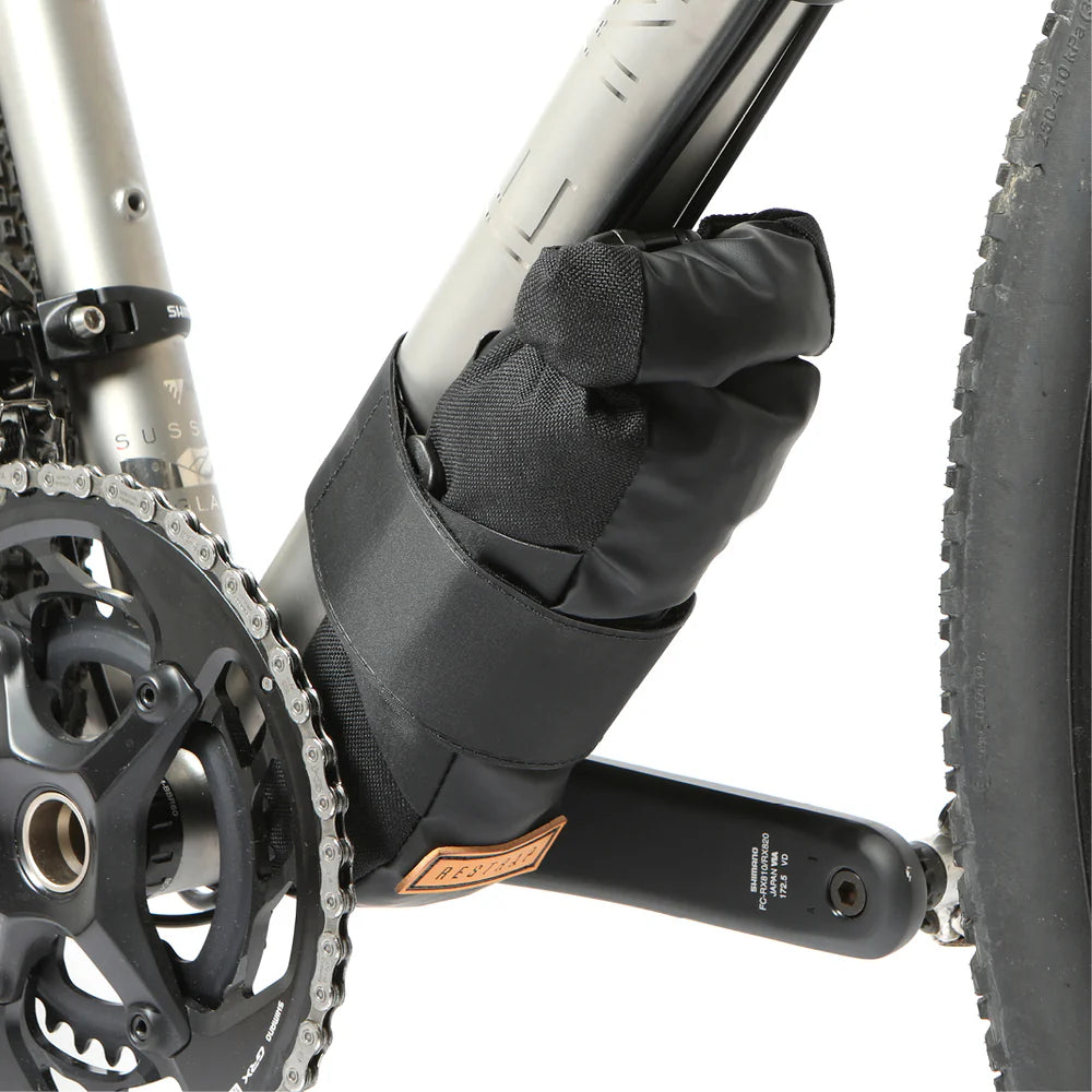 Frametas RESTRAP DOWNTUBE BAG 1.2L Zwart