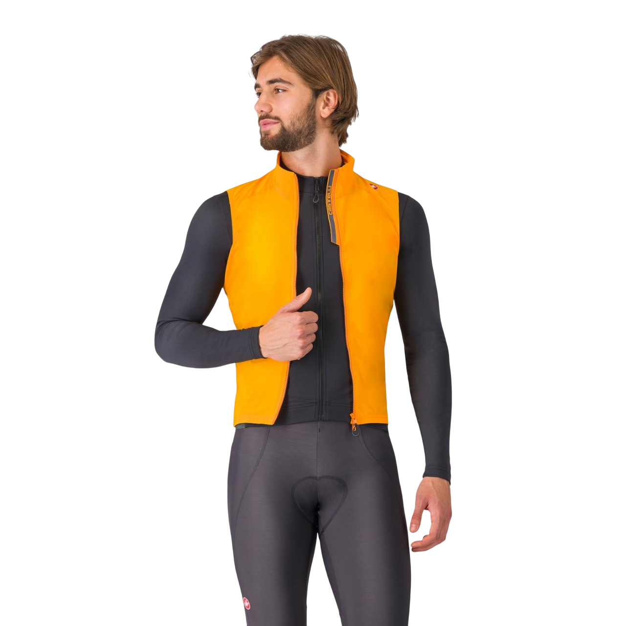 CASTELLI ESPRESSO Oranje Mouwloos Jasje