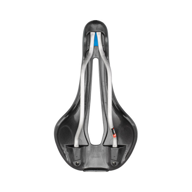 Zadel SELLE ITALIA FLITE BOOST GRAVEL SUPERFLOW S Rails Ti316 Zwart/Grijs