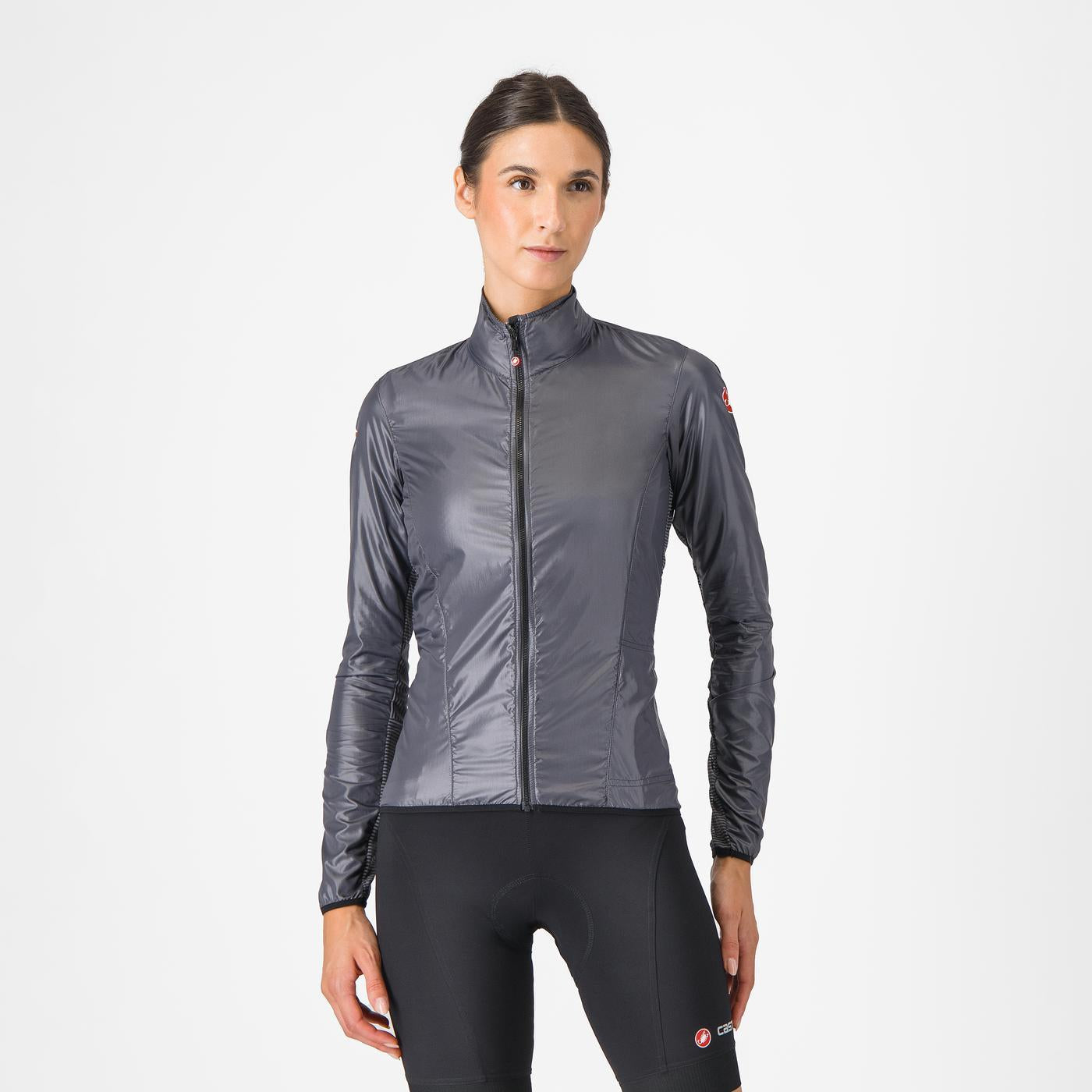 CASTELLI ARIA SHELL Jack Vrouwen Donkergrijs