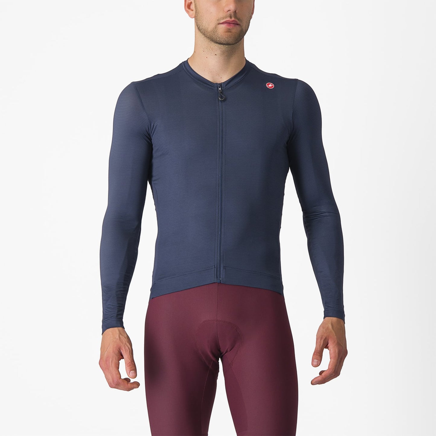 CASTELLI ESPRESSO Lange Mouw Jersey Navy 2025