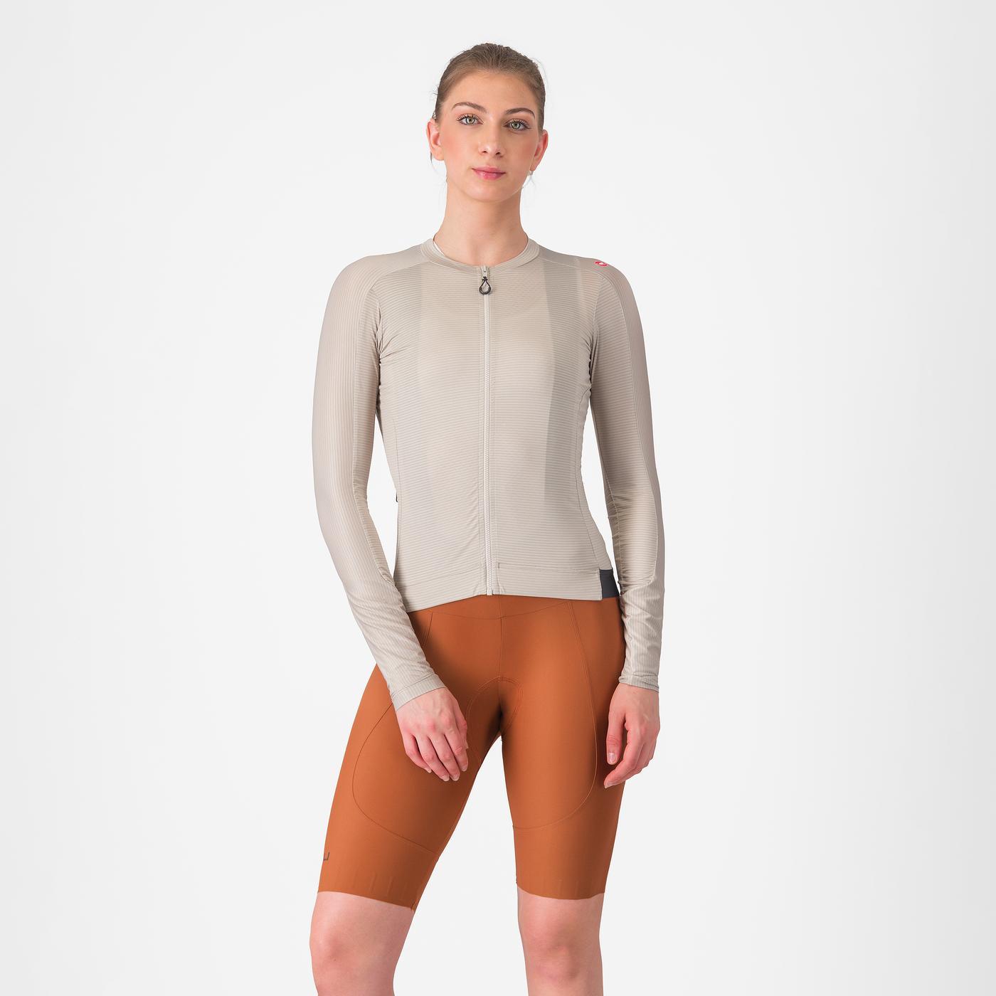 CASTELLI ESPRESSO W DT Dames Slabbetje Bruin