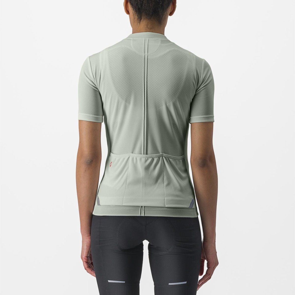 Dames CASTELLI ANIMA 4 Korte Mouw Jersey Groen