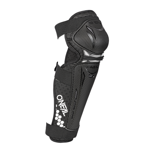 O'NEAL TRAIL FR kniebeschermers in carbonlook, zwart/wit