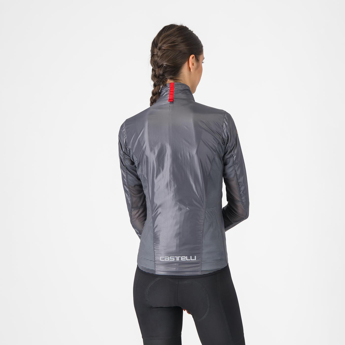 CASTELLI ARIA SHELL Jack Vrouwen Donkergrijs