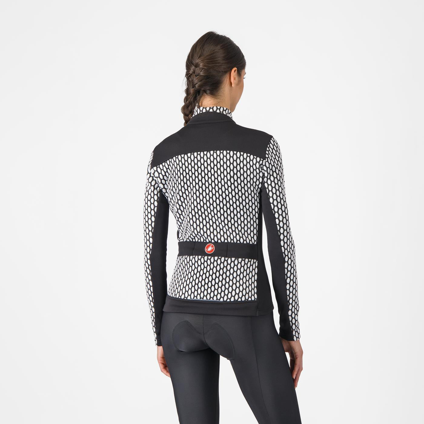 CASTELLI SFIDA 2 Damestrui met lange mouwen Zwart/Wit