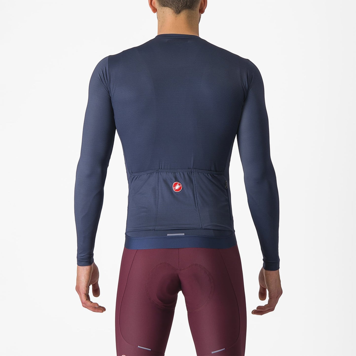 CASTELLI ESPRESSO Lange Mouw Jersey Navy 2025