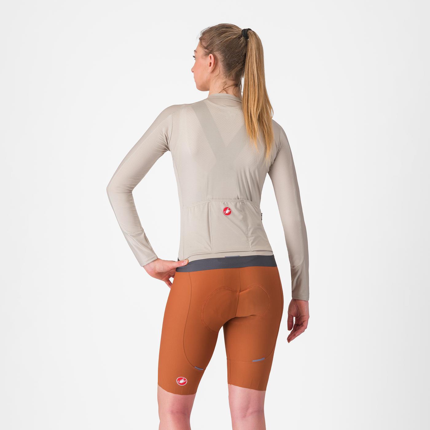CASTELLI ESPRESSO W DT Dames Slabbetje Bruin