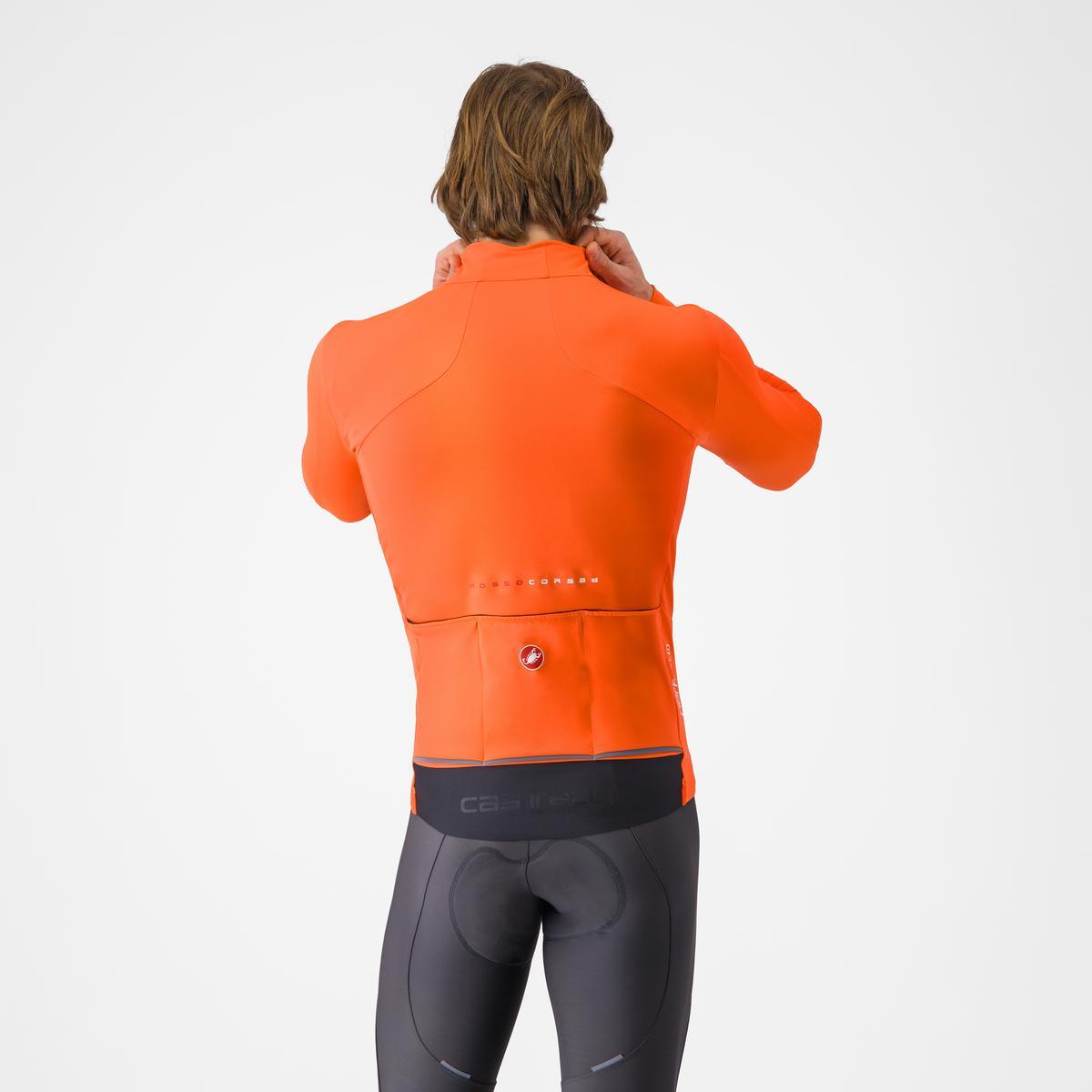 CASTELLI PERFETTO AIR Jas Oranje/Zwart