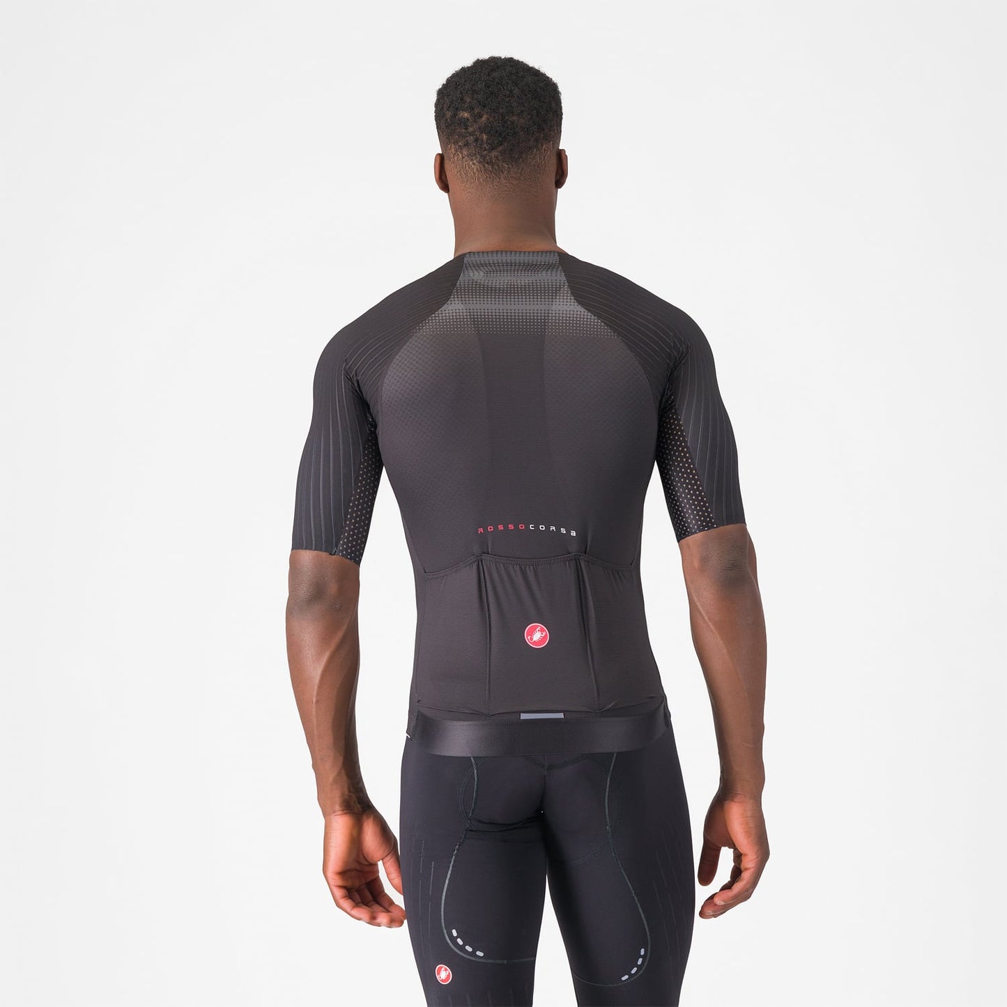 CASTELLI AERO RACE 8S Korte Mouw Trui Zwart