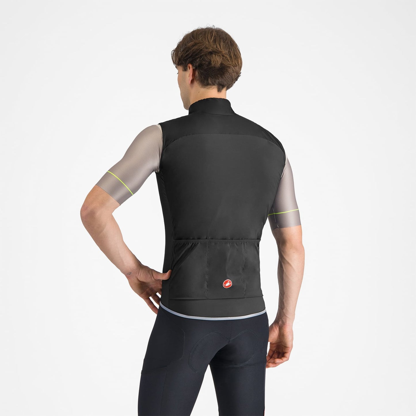 CASTELLI FLY DIRECT Mouwloos Jasje Zwart