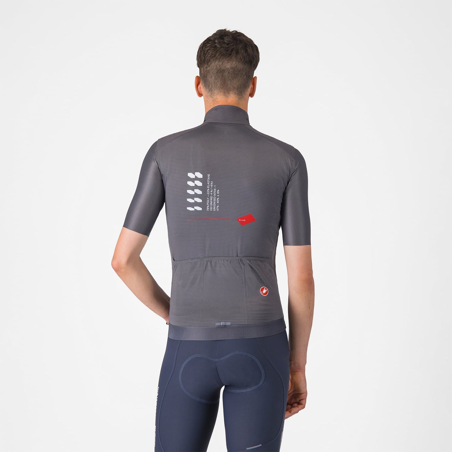 ESPRESSO R--A/D Rookgrijs Mouwloos Vest