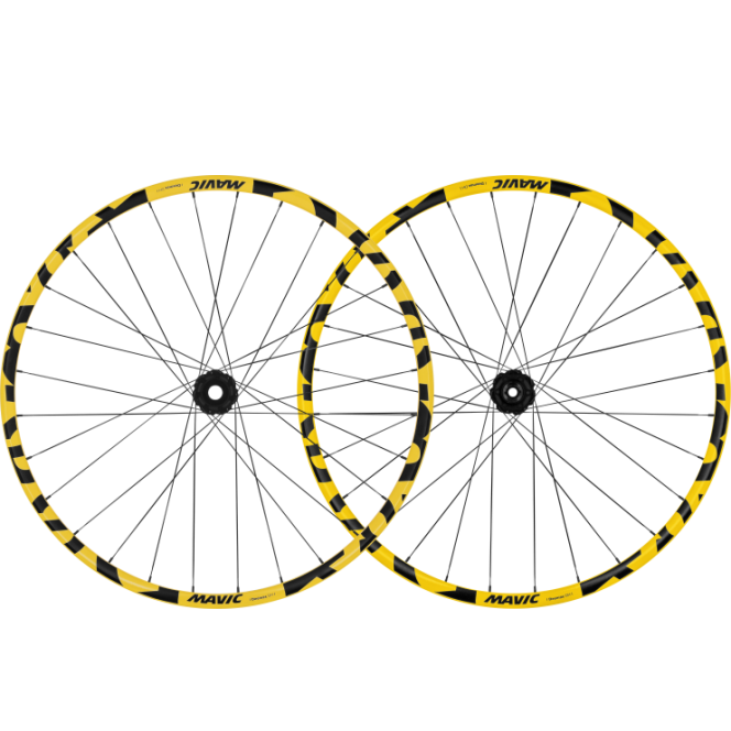 Paar MAVIC DEEMAX DH YLW 29" wielen 20x110mm/12x148mm Boost