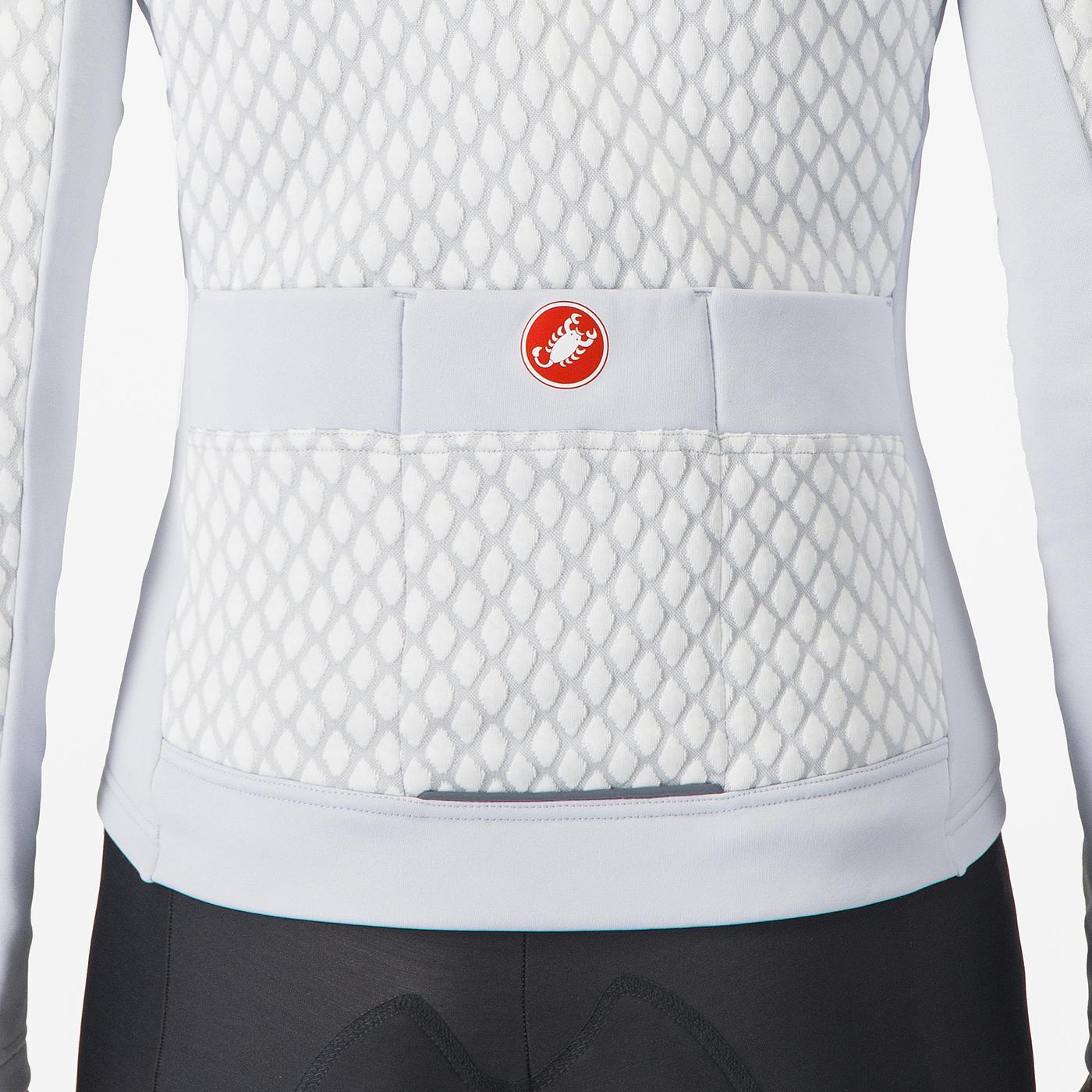 CASTELLI SFIDA 2 Damestrui met lange mouwen Lichtgrijs