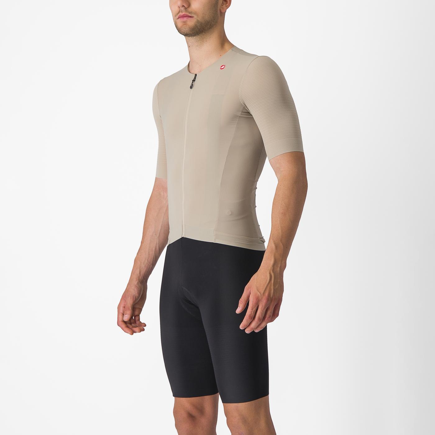 CASTELLI PREMIO Korte Mouw Jersey Zwart