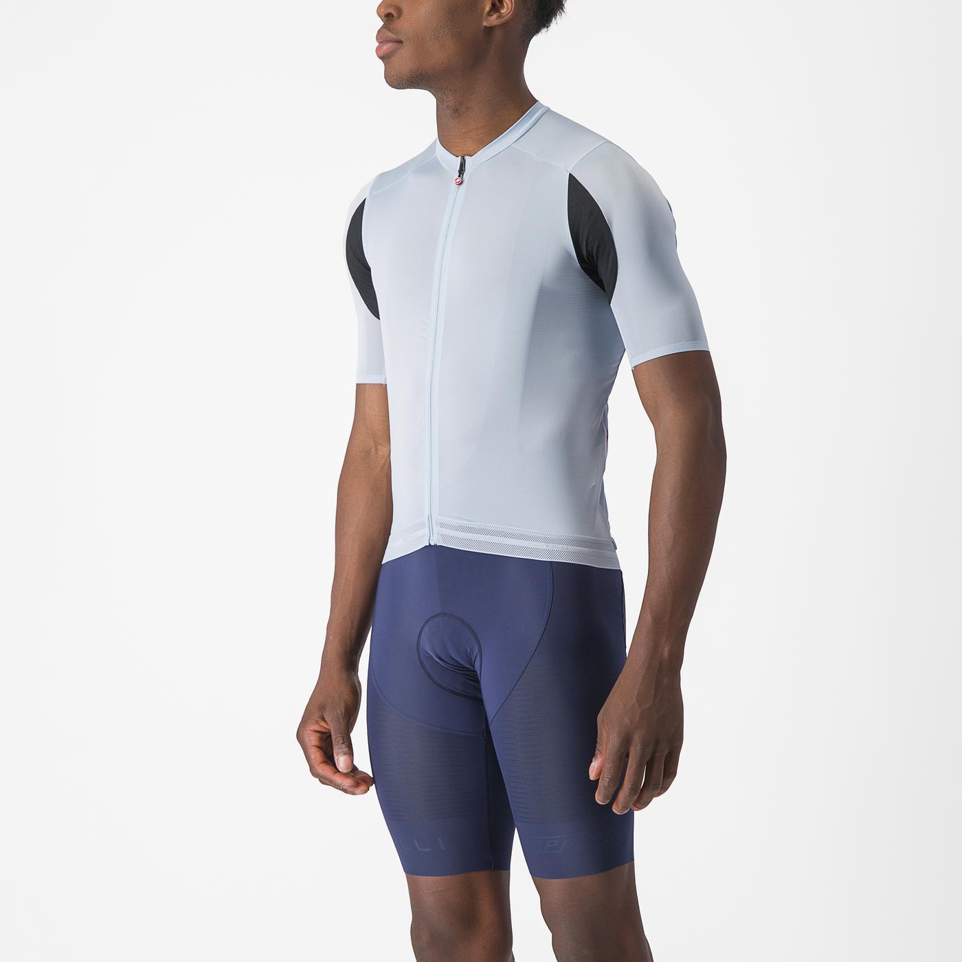CASTELLI SUPERLEGGERA 3 Korte Mouw Jersey Blauw