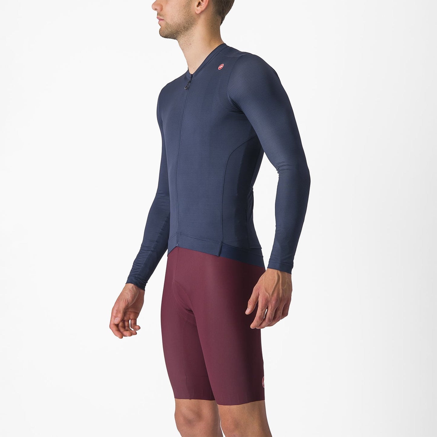 CASTELLI ESPRESSO Lange Mouw Jersey Navy 2025