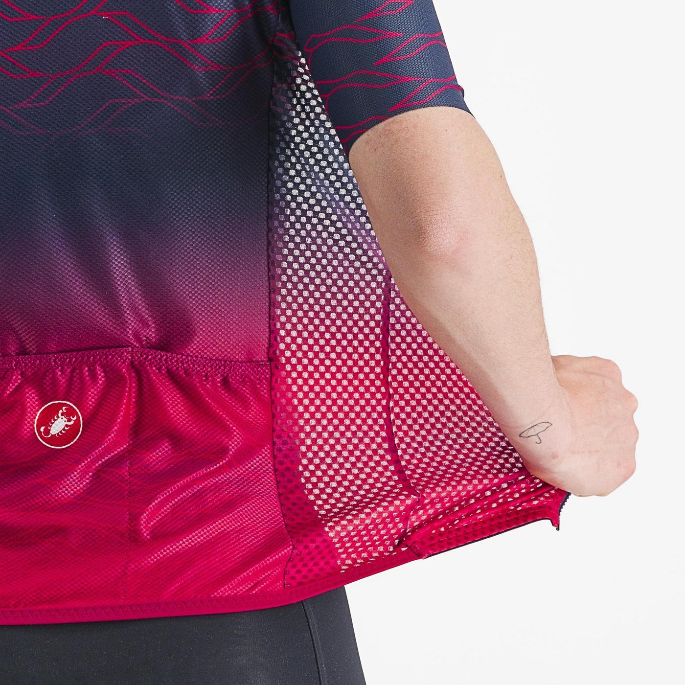 CASTELLI CLIMBER'S 2.0 Damestrui met korte mouwen Blauw/Wit
