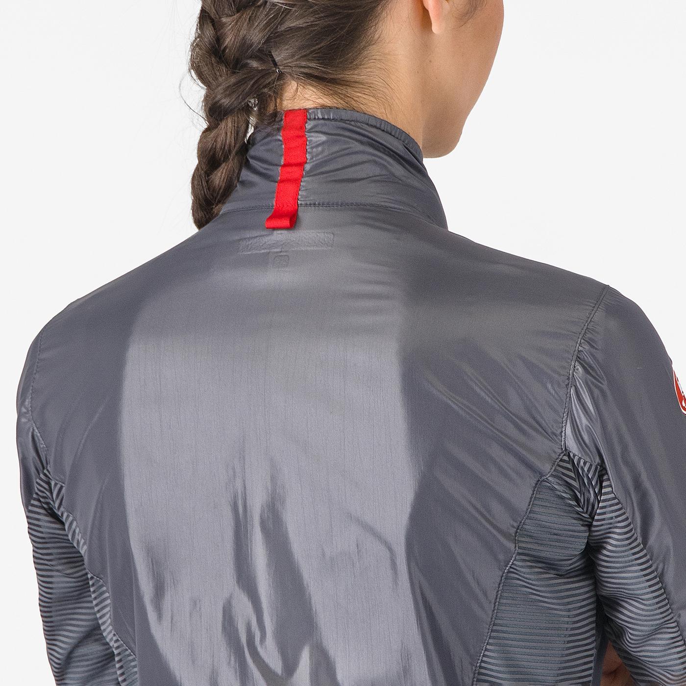 CASTELLI ARIA SHELL Jack Vrouwen Donkergrijs