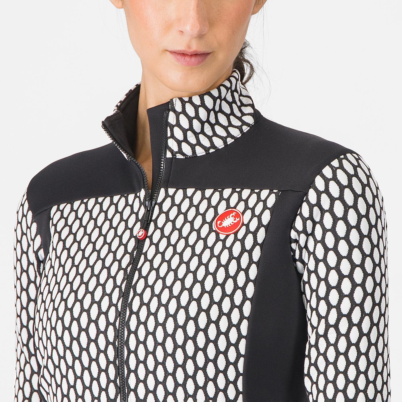 CASTELLI SFIDA 2 Damestrui met lange mouwen Zwart/Wit