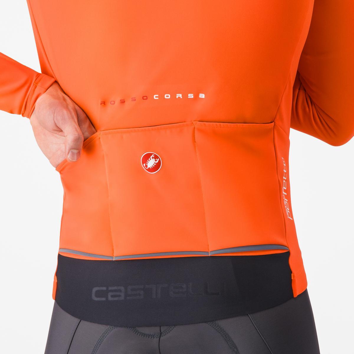 CASTELLI PERFETTO AIR Jas Oranje/Zwart