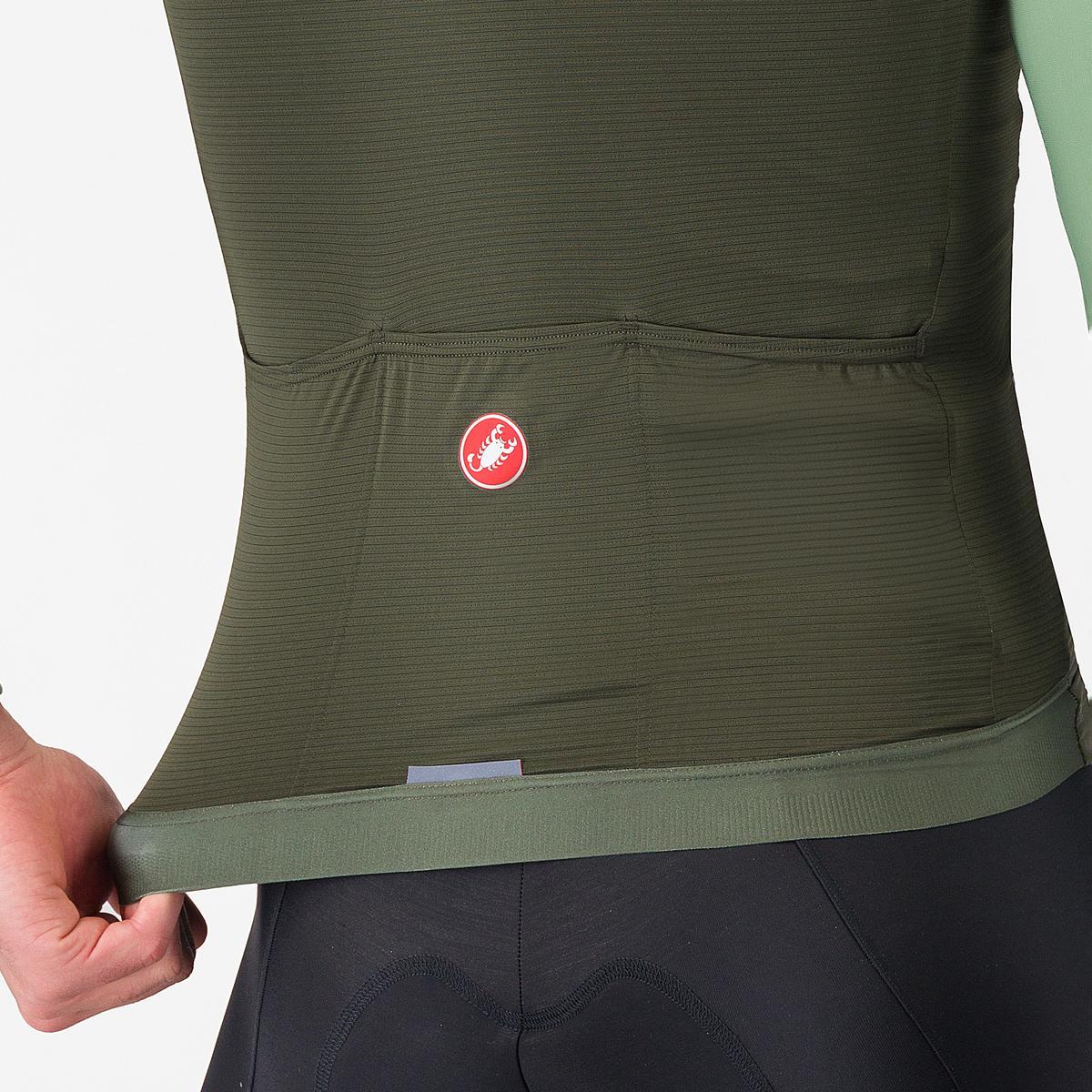 CASTELLI ESPRESSO Mouwloze Jas Groen