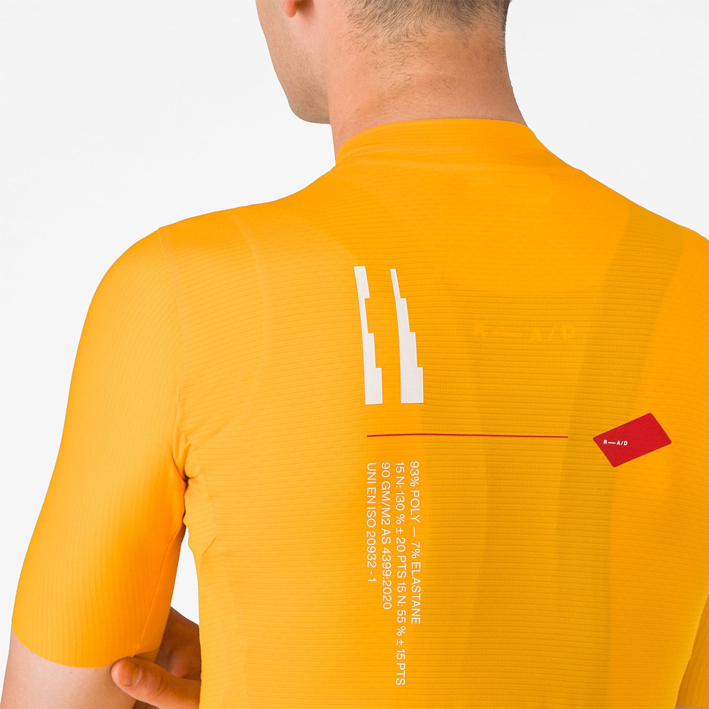 CASTELLI ESPRESSO R--A/D Korte Mouw Trui Oranje