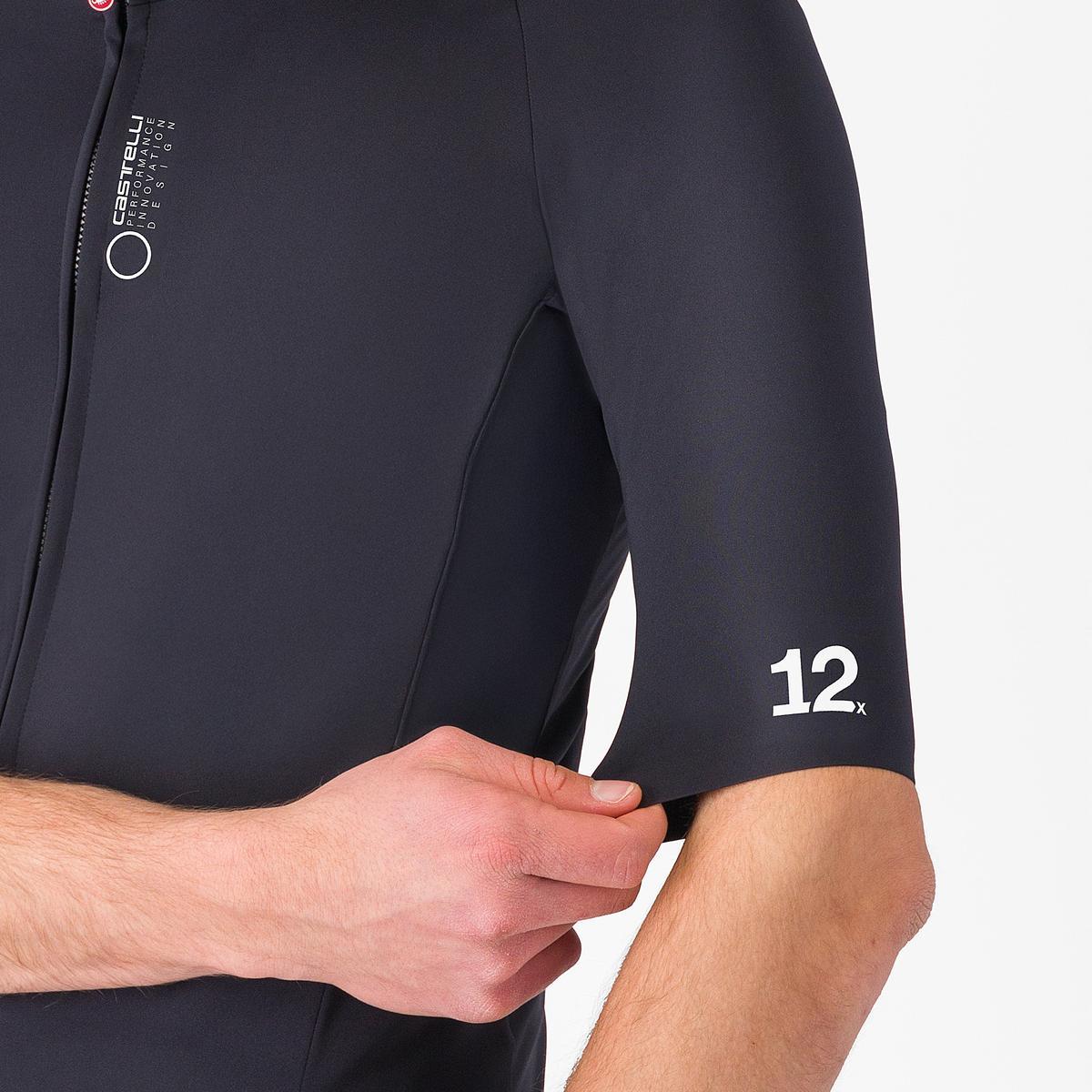 CASTELLI DO.DI.CI. Jas Korte Mouw Zwart