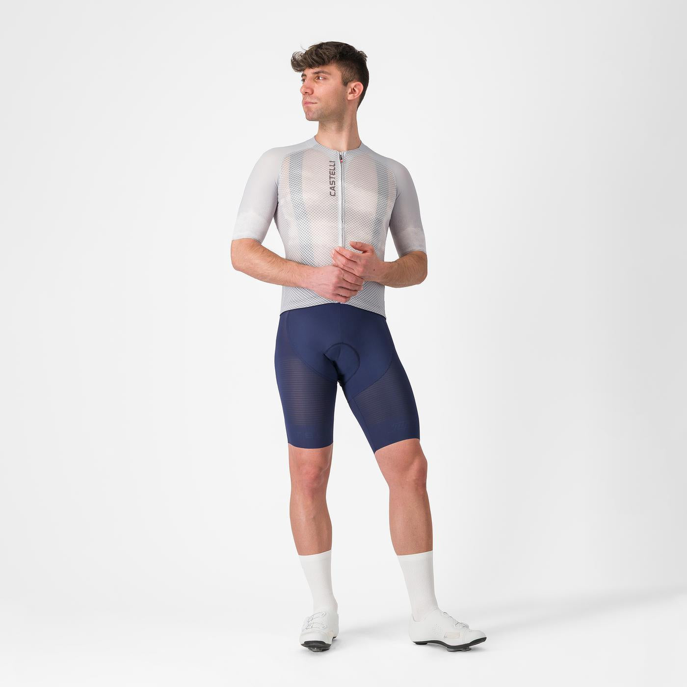 CASTELLI CLIMBER'S A/C Korte Mouw Jersey Grijs 2026