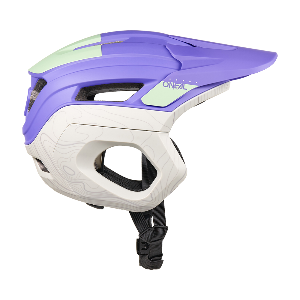O'NEAL TRAPPER EVO TOPO MTB Helm Paars