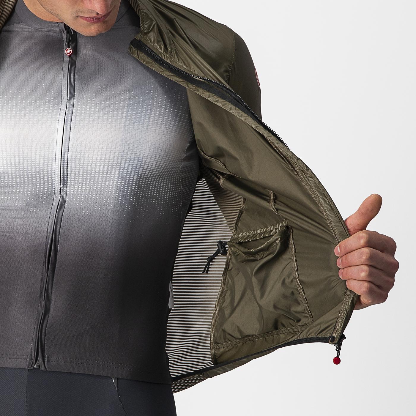 CASTELLI ARIA SHELL Jas Bruin