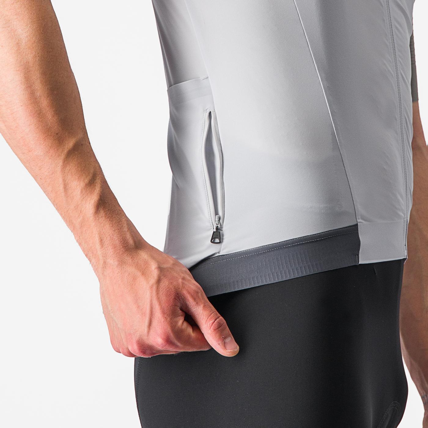CASTELLI PREMIO Korte Mouw Trui Zwart/Grijs