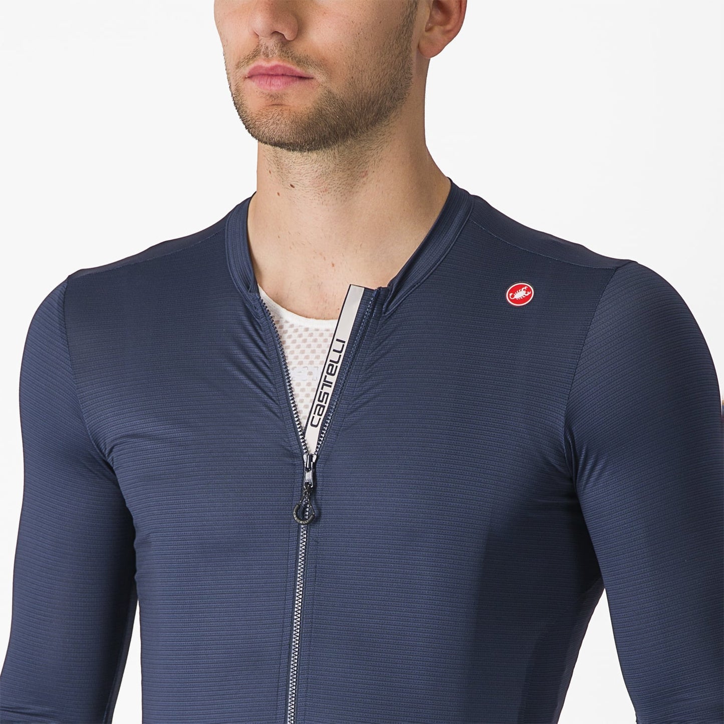 CASTELLI ESPRESSO Lange Mouw Jersey Navy 2025