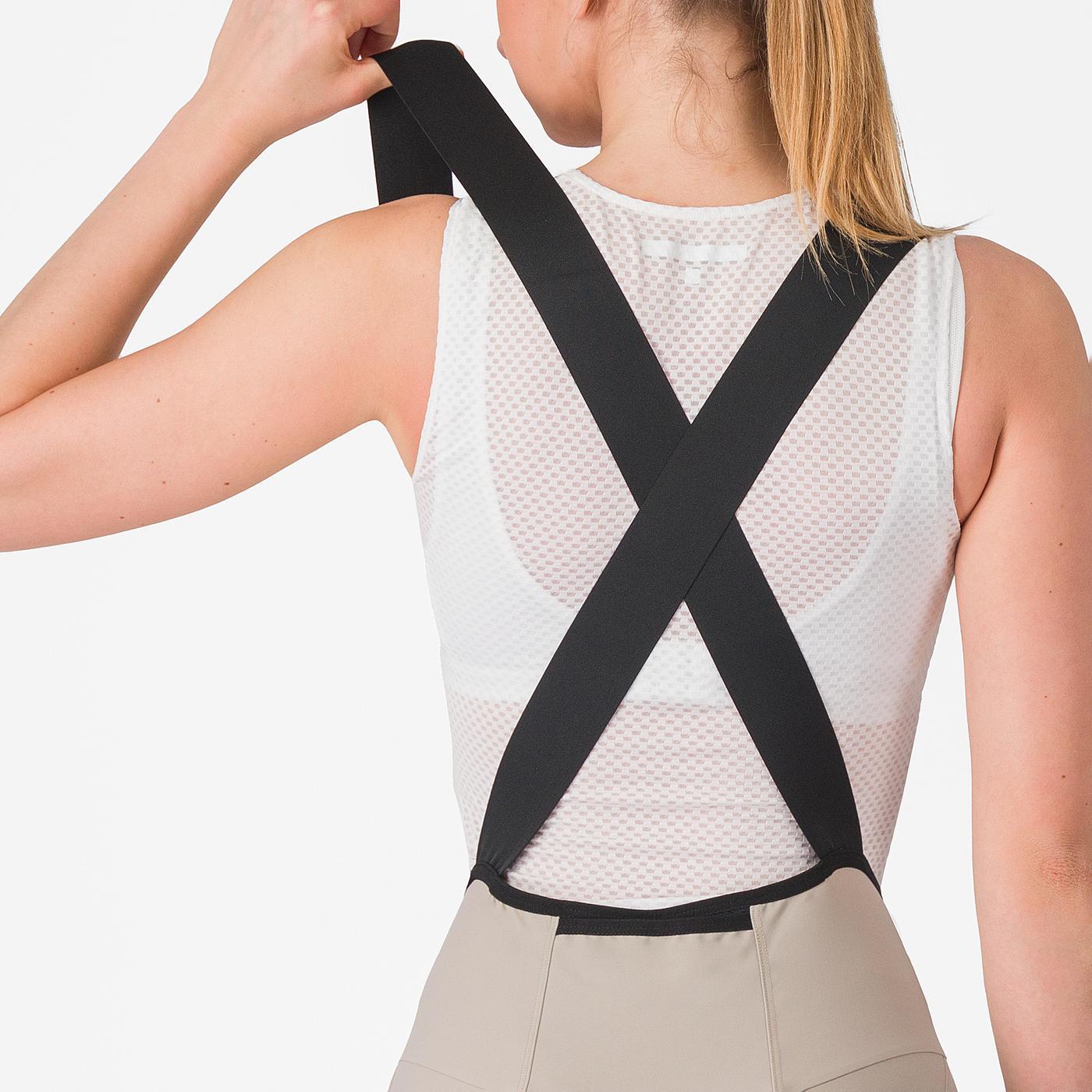Dames tight CASTELLI ESPRESSO W DT Beige