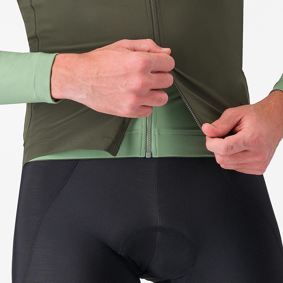 CASTELLI ESPRESSO Mouwloze Jas Groen