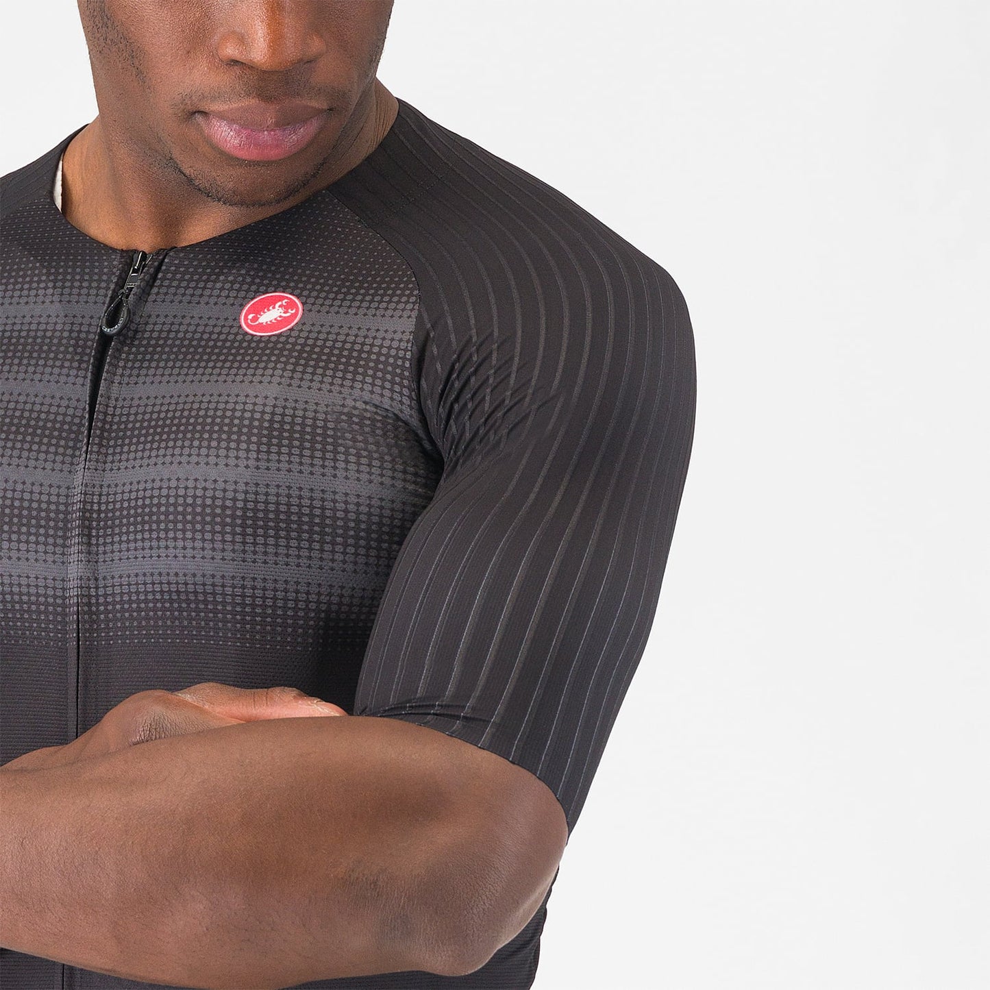 CASTELLI AERO RACE 8S Korte Mouw Trui Zwart