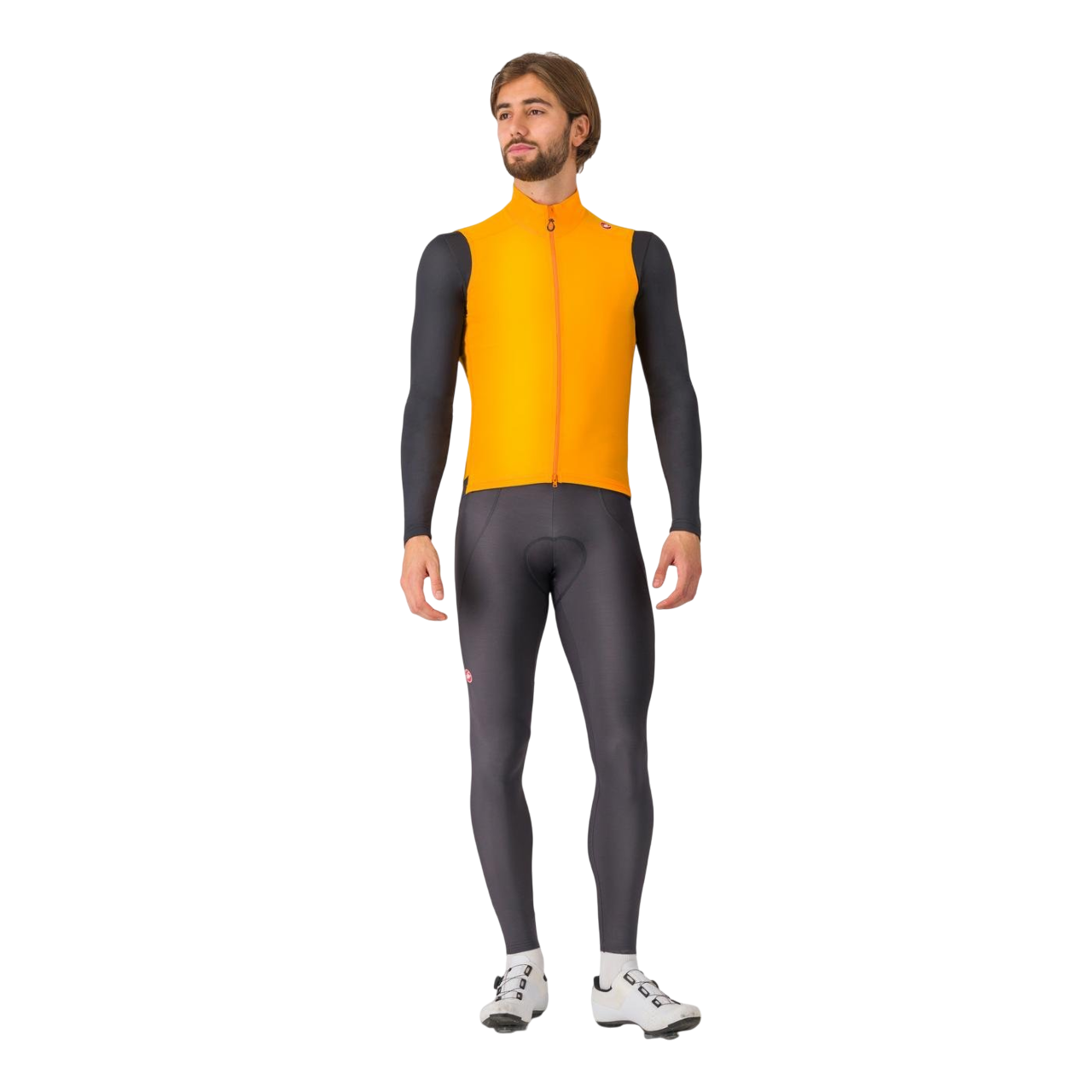 CASTELLI ESPRESSO Oranje Mouwloos Jasje