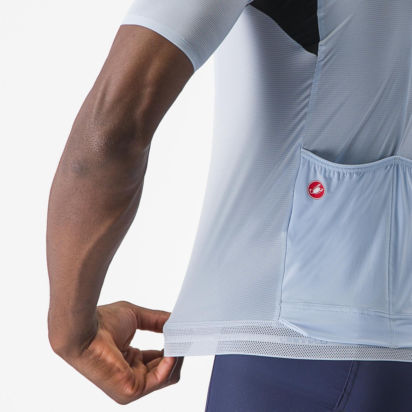 CASTELLI SUPERLEGGERA 3 Korte Mouw Jersey Blauw