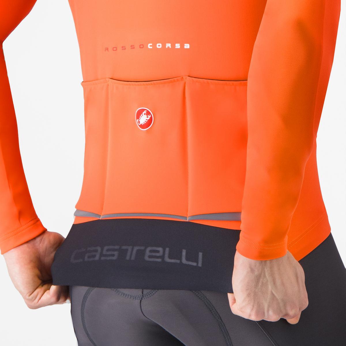 CASTELLI PERFETTO AIR Jas Oranje/Zwart