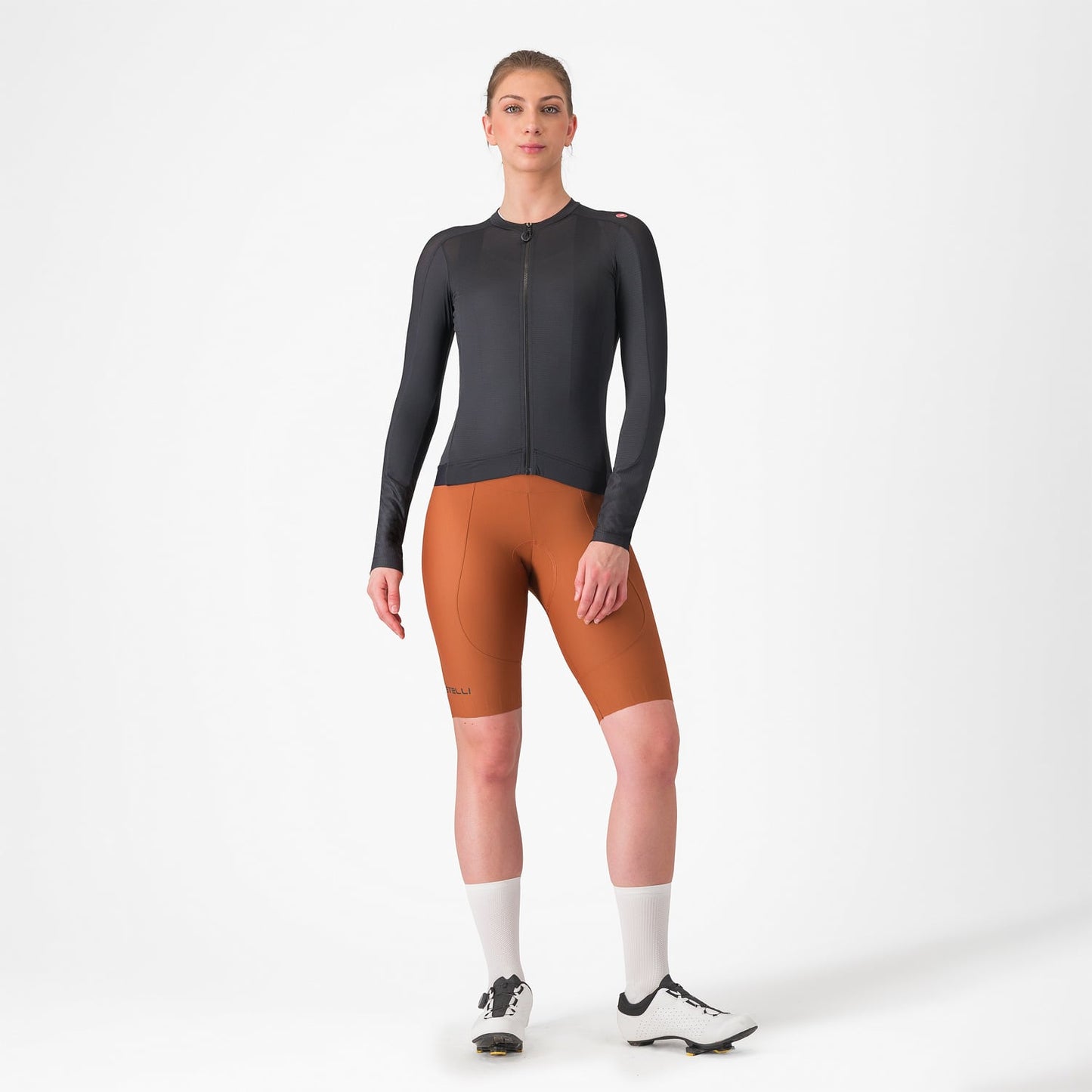 CASTELLI ESPRESSO Damestrui Lange Mouw Zwart
