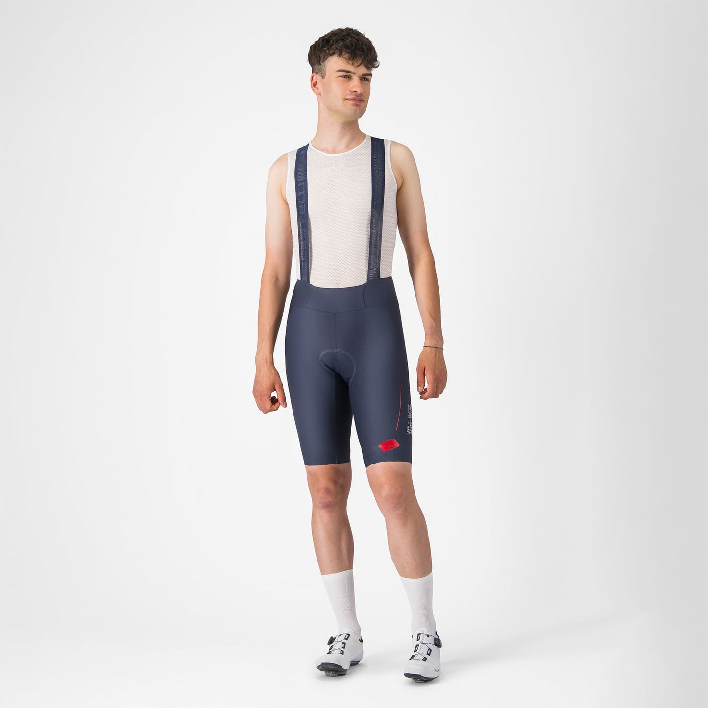 CASTELLI ESPRESSO R-A/D Blauw Slabbetje Strak