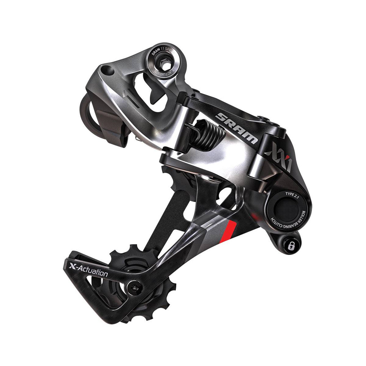 SRAM XX1 11 Speed Achterderailleur Rood